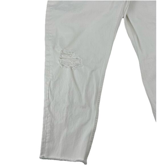 Rag & Bone Size 34 Women Rosa Mid Rise Boyfriend Jeans 27” In Distressed G30 - Picture 3 of 15